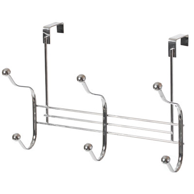 Adam-John Iron Over-the-Door 6 - Hook Coat Rack