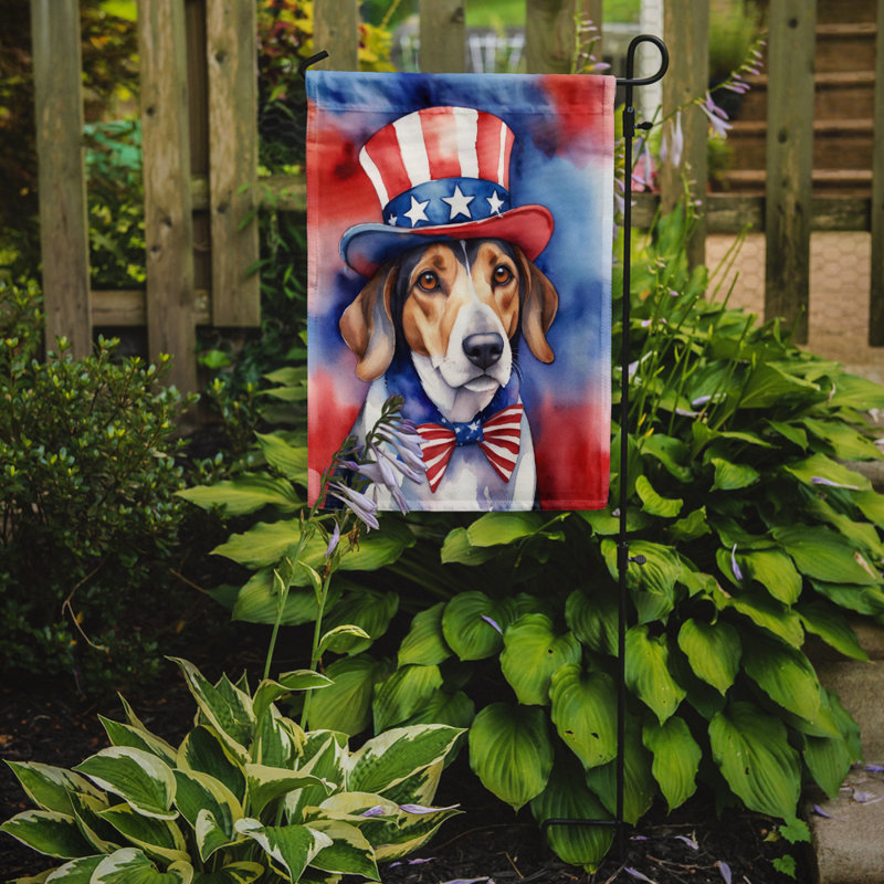 Drapeau patriotique du jardin américain, Foxhound américain