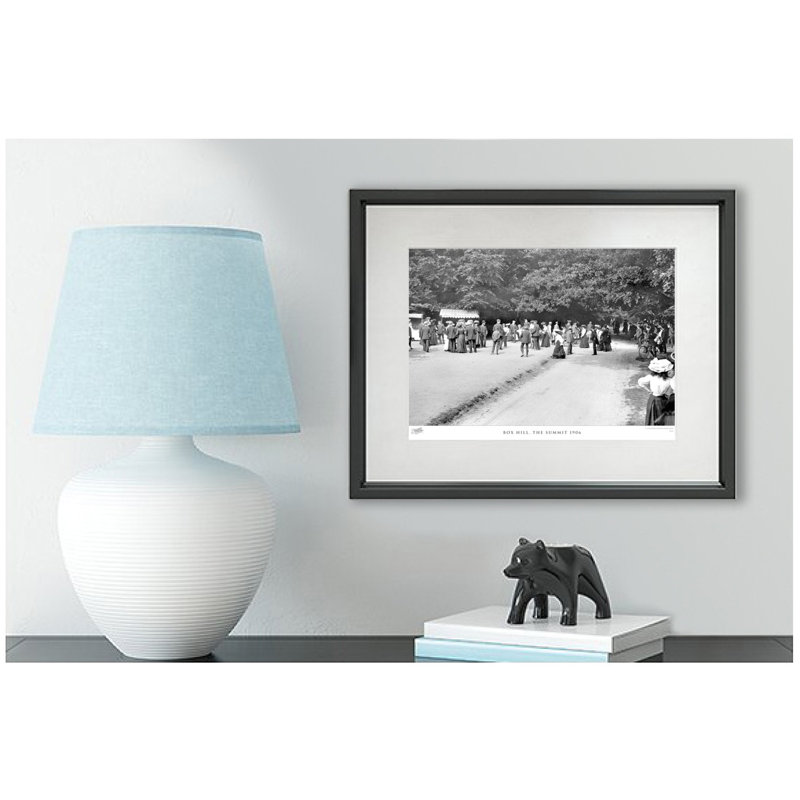 Box Hill, The Summit 1906 by Francis Frith - Single Picture Frame Print, 45cm H x 60cm W x 2.3cm D