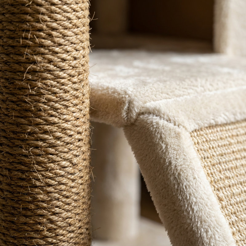 Tour pour chat S82d Big Cat, Beige