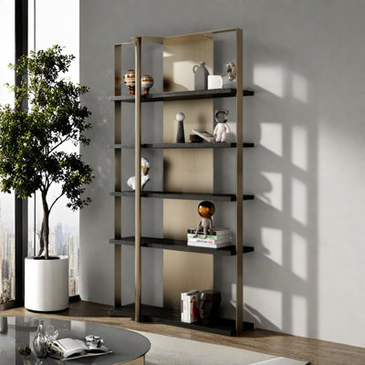 Light luxury style bookcase
