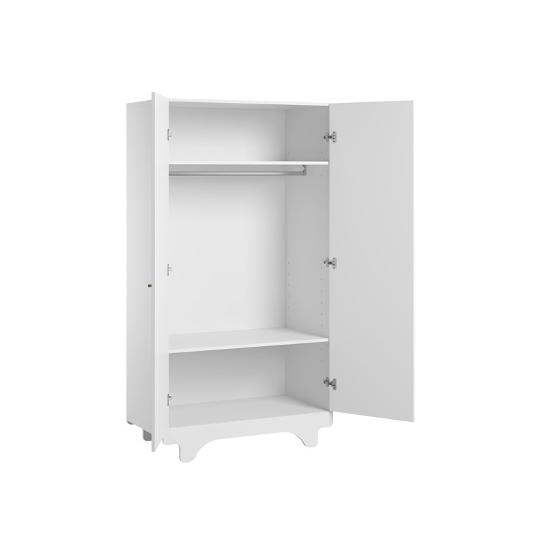 Ankeny 2 Door Wardrobe, White