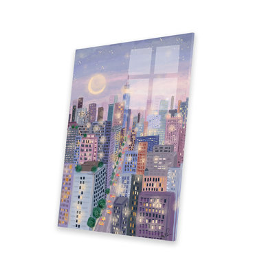 «Cityscape I» par Joy Laforme - impression sans cadre