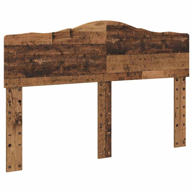 Panel Headboard, EU Double - 140 x 200 cm, Old Wood