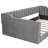 Twin Size Upholstery Daybed And Side Storage Pocket-2140924068