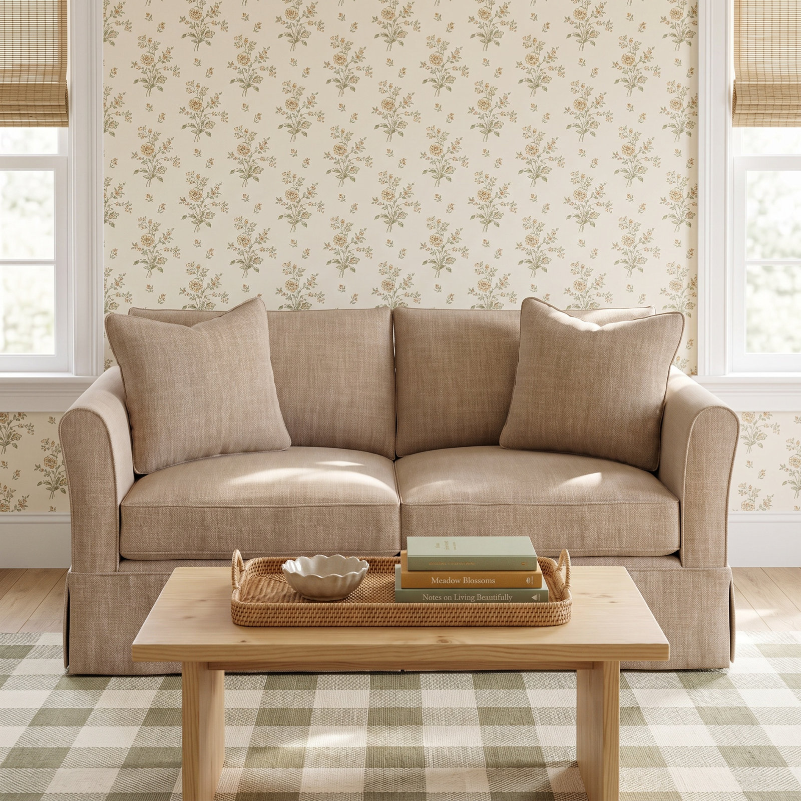 Shelby 60'' Upholstered Sleeper Sofa, Apollo Alpaca Boucle