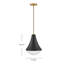 Luminaire suspendu Joss & Main Candace-1275972499