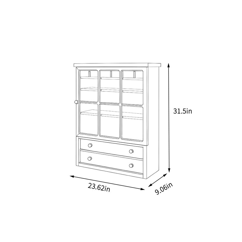 Armoire de rangement simple
