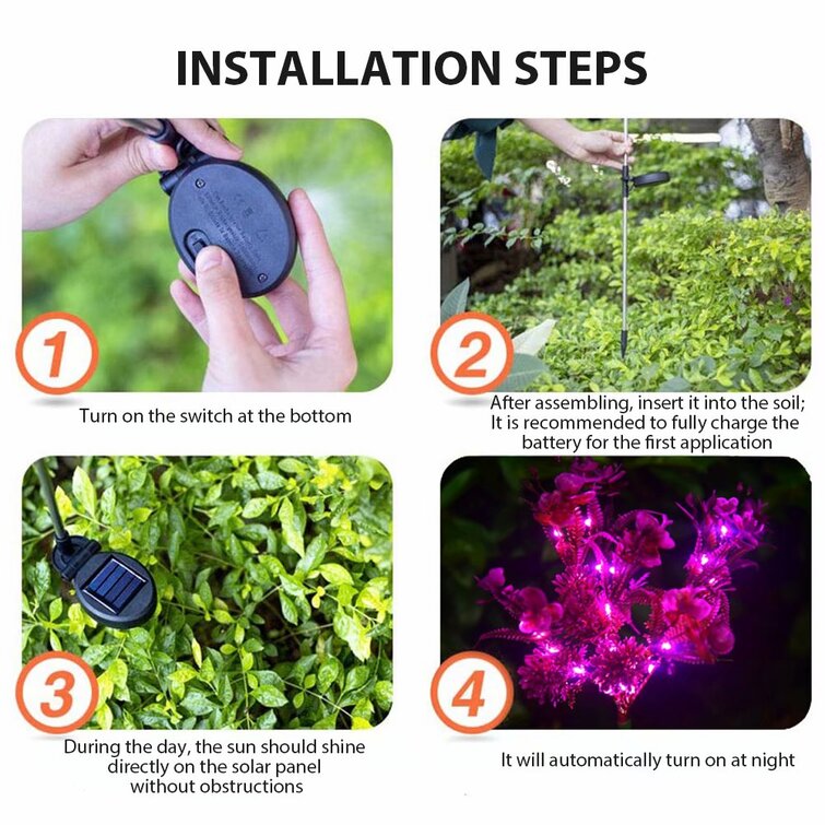 Outdoor Dual-purpose Led Lamp, Solar Purple Light Insect , Ground