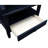 Elegant Midnight Blue Nightstand Featuring Plywood And Navy With Ample Storage Tapered Design-1076853858-1076853860