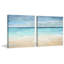 « blue coast » parvez taj,-2 pièces sur toile tendue à plusieurs pièces sur toile-93654480
