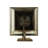 Rustic Lodge Solid Brass Wall Light