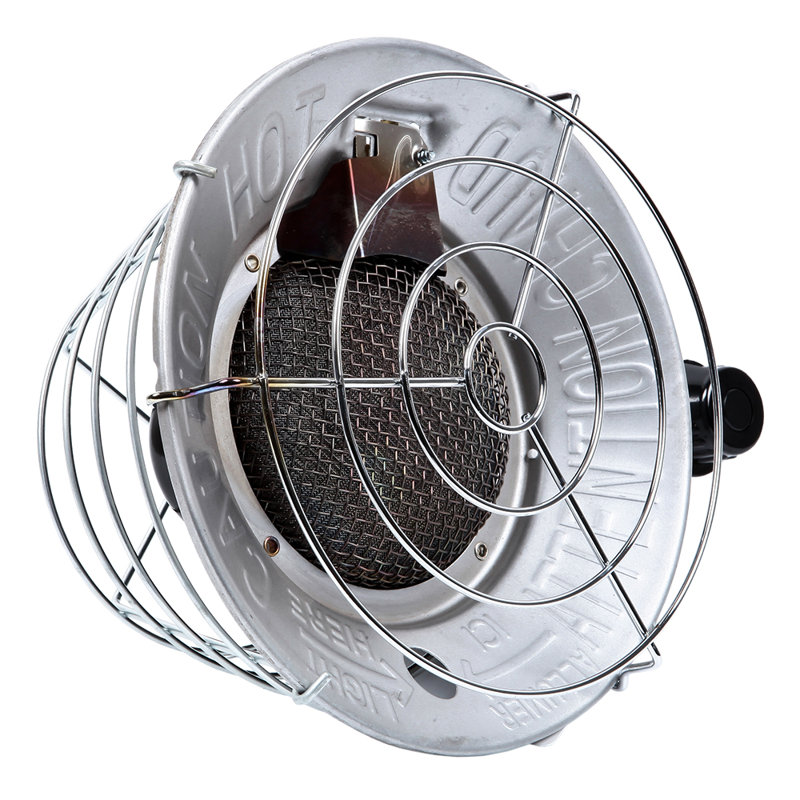 Remington Silver Propane Radiant Heater with Automatic Shut-off