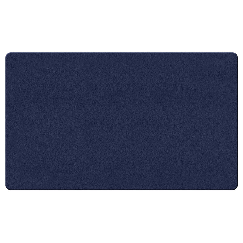 Babillard mural en tissu Ghent, Bleu, H 36 po x l 46,5 po x P 0,44 po