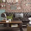 Causeuse Chesterfield 80 po Navas