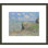 «Cliff Walk at Pourville» par Claude Monet, impression giclée encadrée