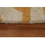 Tapis beige / doré en laine touffeté à la main Celicia