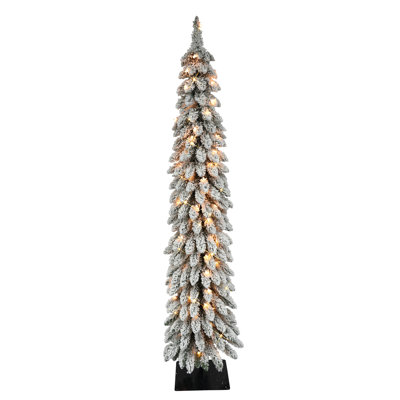 60' Lighted Pine Christmas Tree