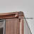 European style light luxury solid wood bookcase