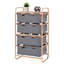 Commode de rangement 4 tiroirs Besart