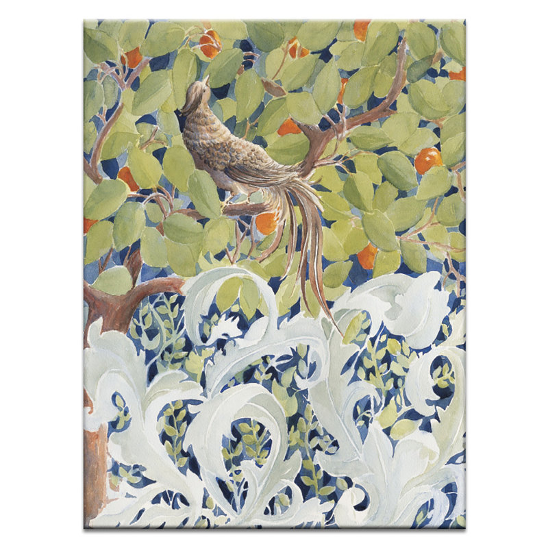Happy Serenade by Catherine Fitzgerald - Print on Canvas, 51cm H x 41cm W x 3.8cm D