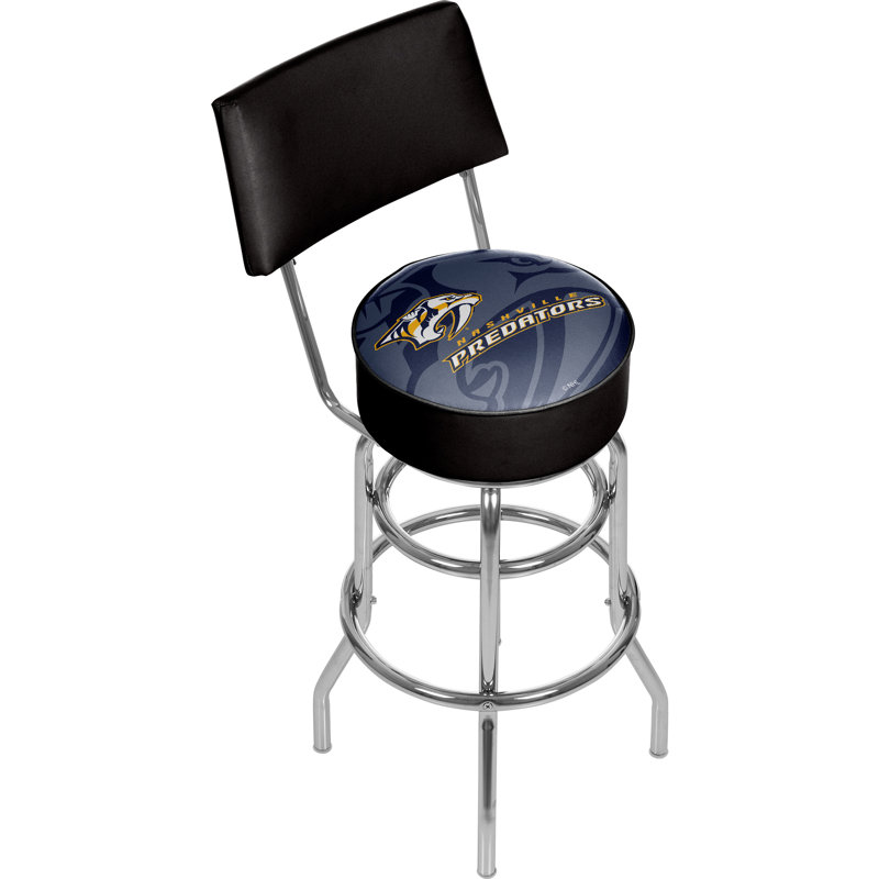 Tabouret de bar pivotant 31 po sceau NHL, Nashville Predators