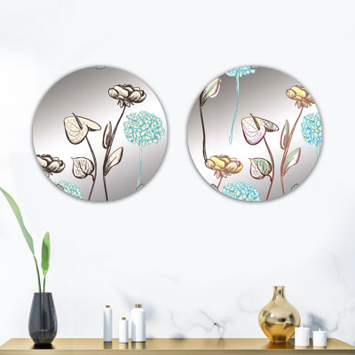 Ensemble de 2 miroirs sans cadre