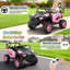 Voiture Alex 2 places 24V Alex, UTV pour enfants, roues électriques avec télécommande, véhicule électrique multifonction, rose-119521618