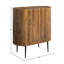 Rizza 35-Inch Reclaimed Mango And Iron 2-Door Sideboard