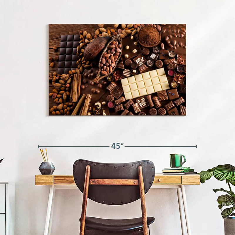 Chocolate Bliss, 26" H x 39" W