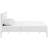 Modway Della Vinyl Bed in White-19612780