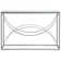 Metal Designs Ellipse Console
