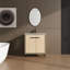 Base de meuble-lavabo 30 po avec lavabo, armoire de rangement avec portes, bois d'ingénierie