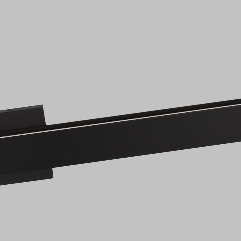 Bau 1 - Light LED Bath Bar, Nightshade Black