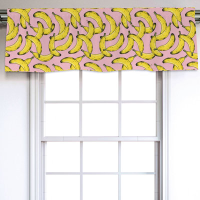 Sateen Ruffled Window Valance