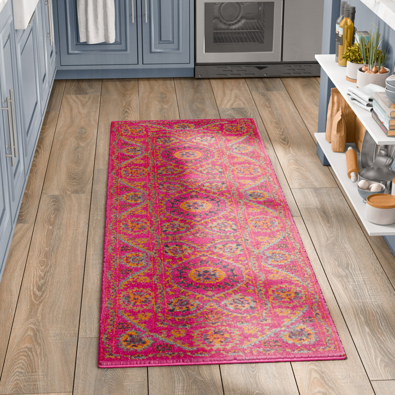 Alcott Oriental Area Rug, Runner 79 x 244cm