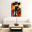 Rugged Urban Cowboy Retro Contemporary Wall Art Print 1 Piece Wrapped Canvas Wall Art-738130202