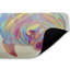 Tapis de sol anti-fatigue à motif de lamantins chromatique, design par Jennifer Seeley, 30 po x 18 po