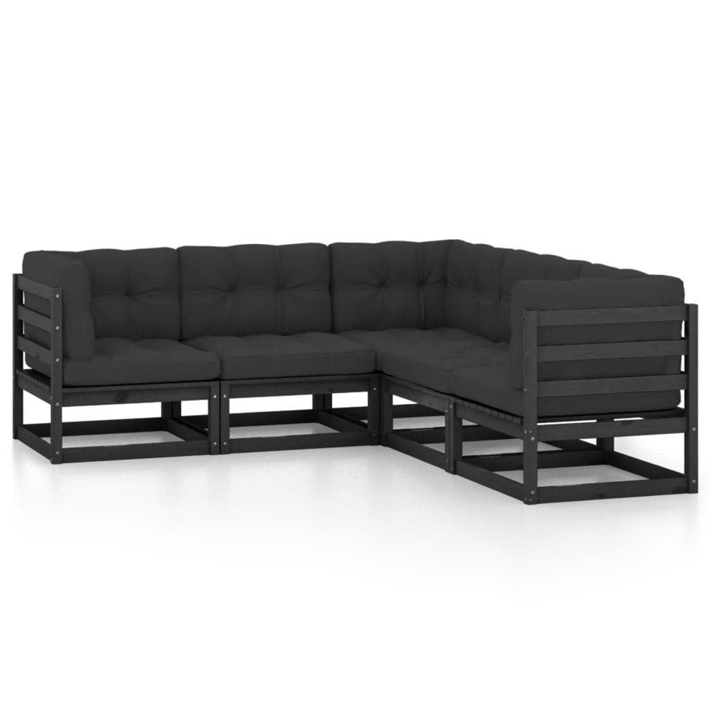 Gartensofa Hughlon mit Kissen