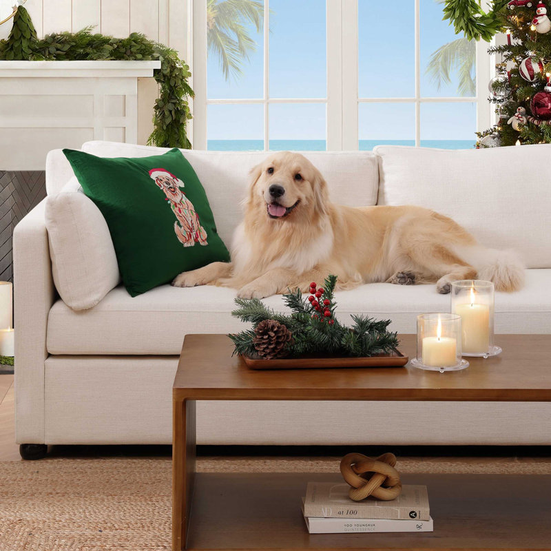 Coussin Tommy Bahama, Carré 20 po, Vert