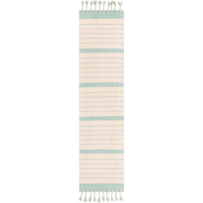 Yellville Cotton Striped Indoor Rug
