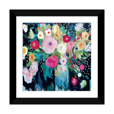 « follow the roses », impression sur toile