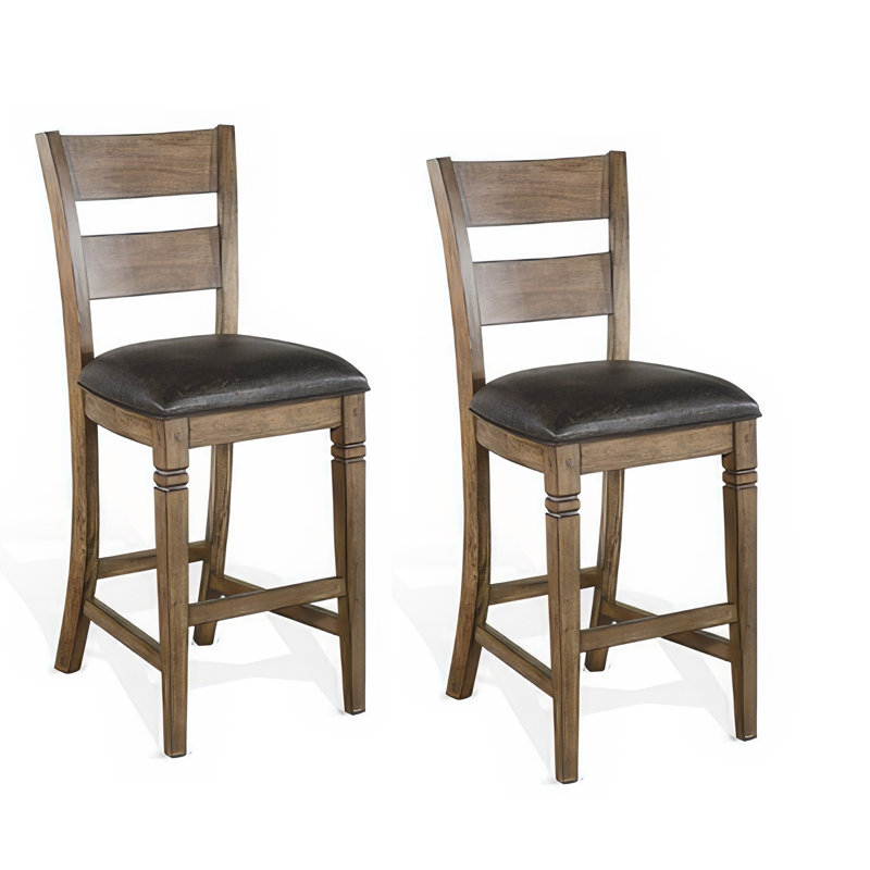 Tabouret de comptoir rembourré 30 po Yael