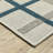 Hirsh Geometric Plaid Beige/Blue Indoor/Outdoor Area Rug-253718145