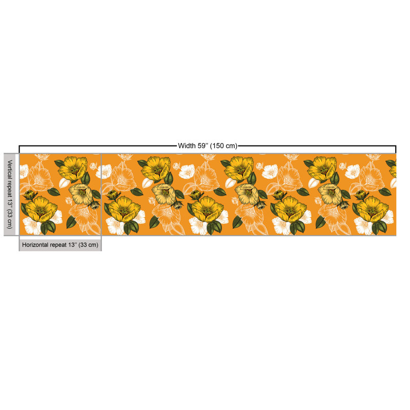 Noga Fresh Spring Flowers Fabric