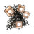 Bertka 5 - Light Dimmable Tiered Chandelier