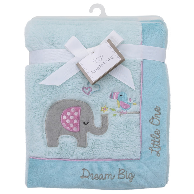 Elephant dream big little one coussin peluche couverture de bébé