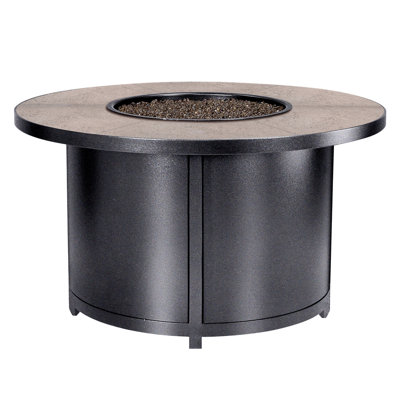 Elba Aluminum Outdoor Fire Pit Table