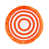 Orange/Blanc