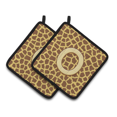 Brown/Yellow manique (ensemble de 2)